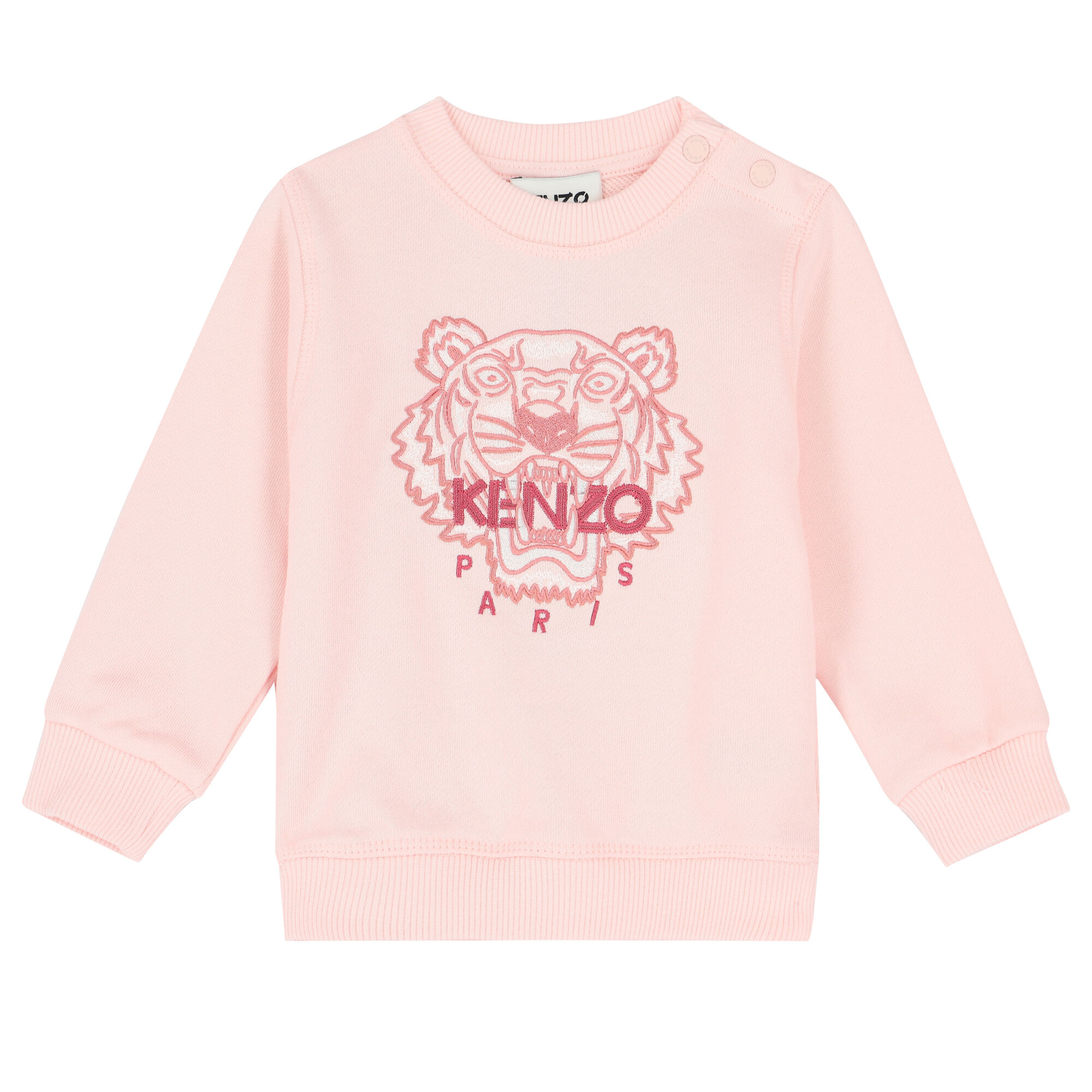 Girls pink kenzo jumper sales