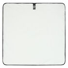 White Logo Baby Blanket, 1, hi-res