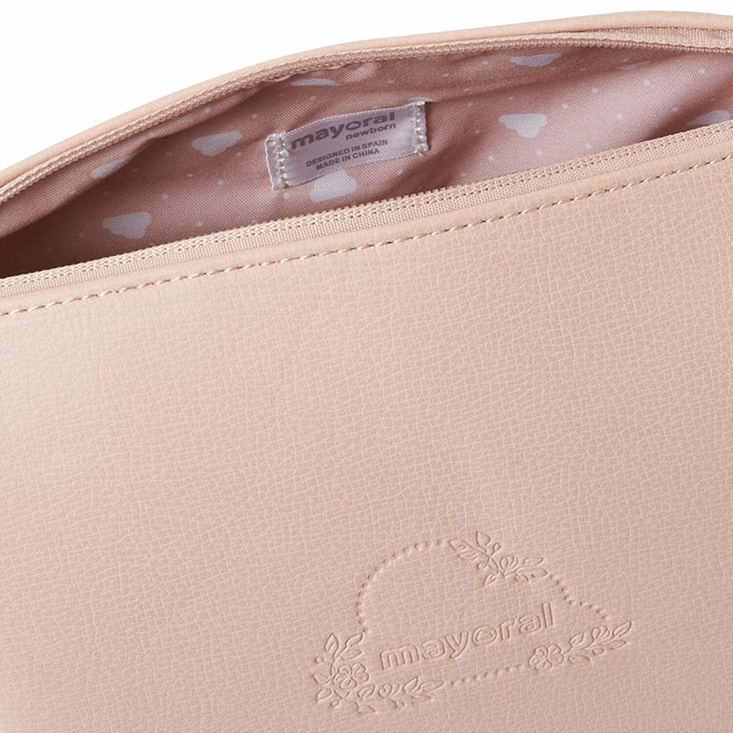 Baby Girls Pink Wash Bag, 1, hi-res
