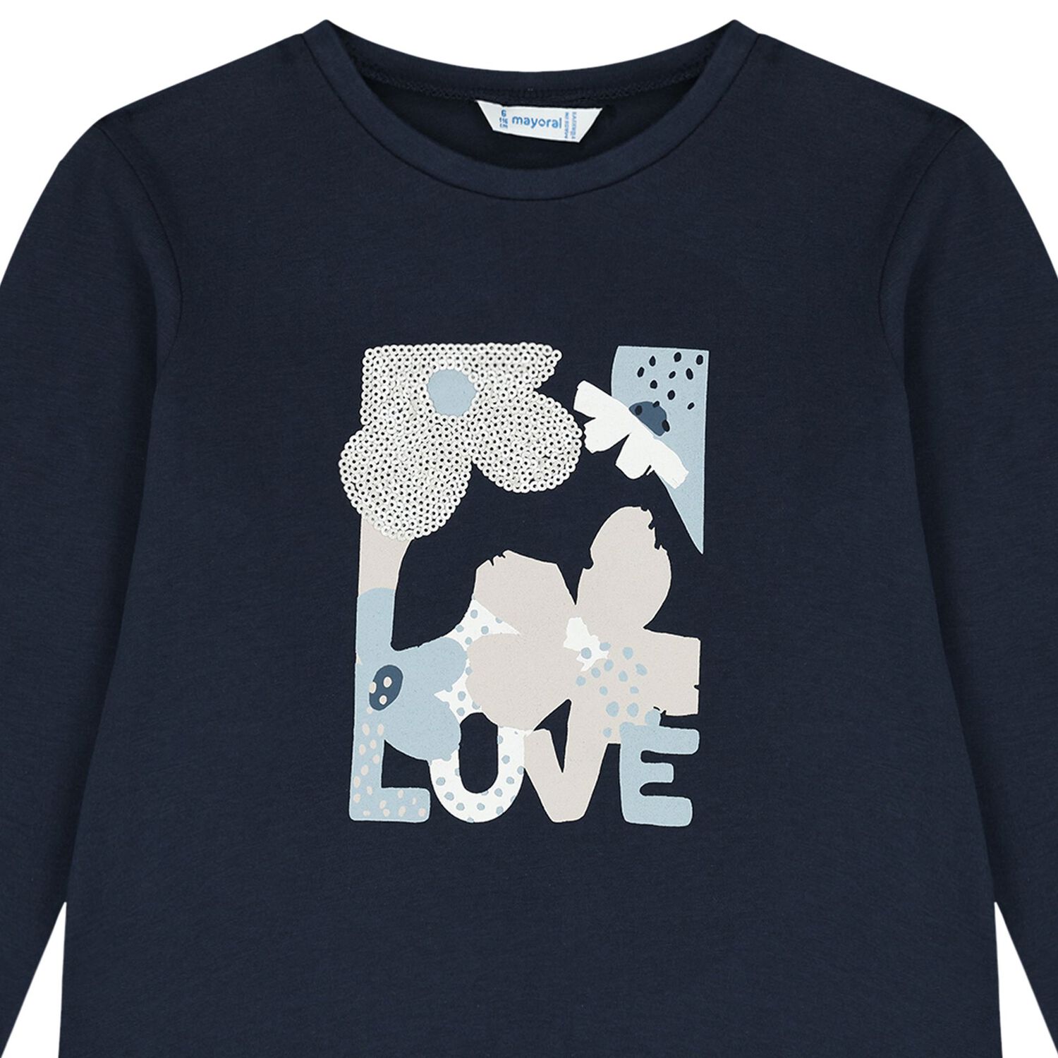 Girls Navy Blue Leggings Set, 1, hi-res image number null