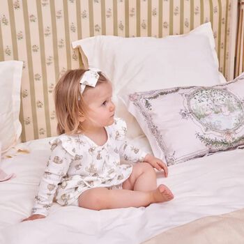 Baby Girls Ivory Carousel Baby Headband