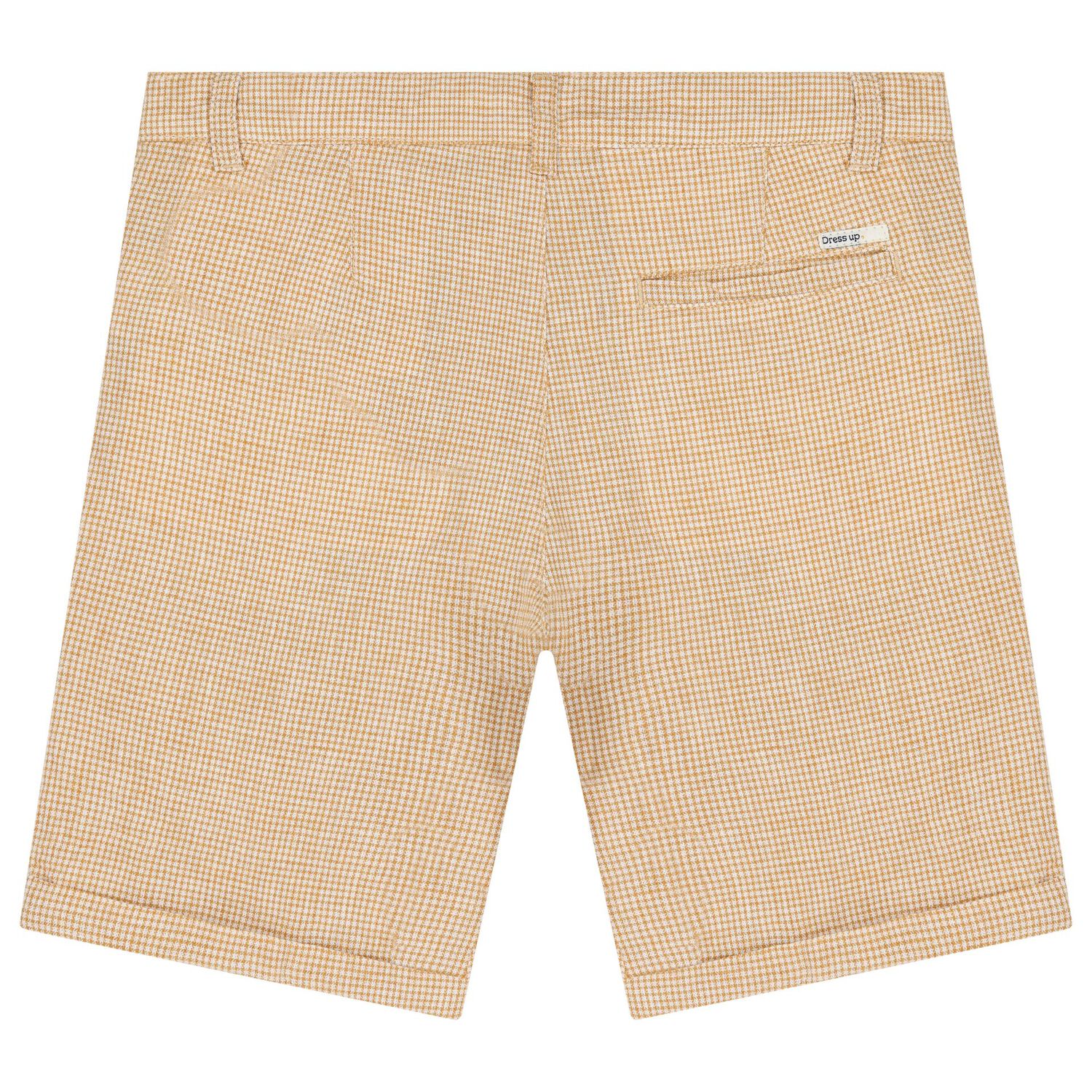 Boys White & Beige Shorts Set, 1, hi-res image number null