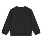 Younger Black Smiley Logo Tracksuit, 1, hi-res