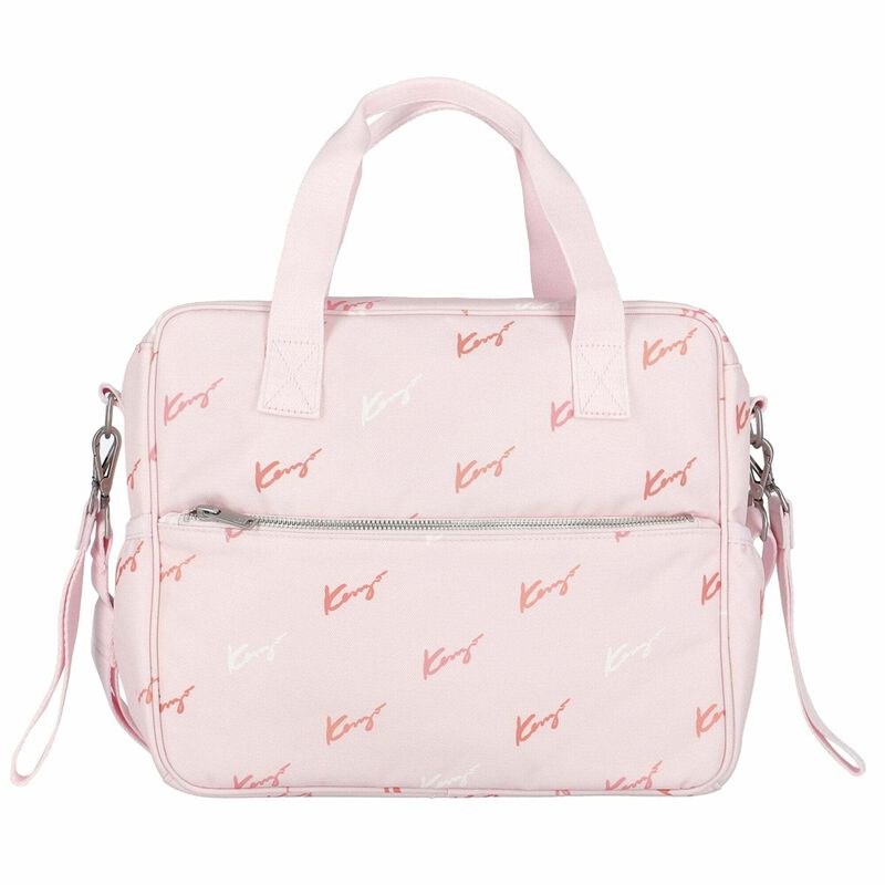 Pink Logo Baby Changing Bag, 1, hi-res image number null