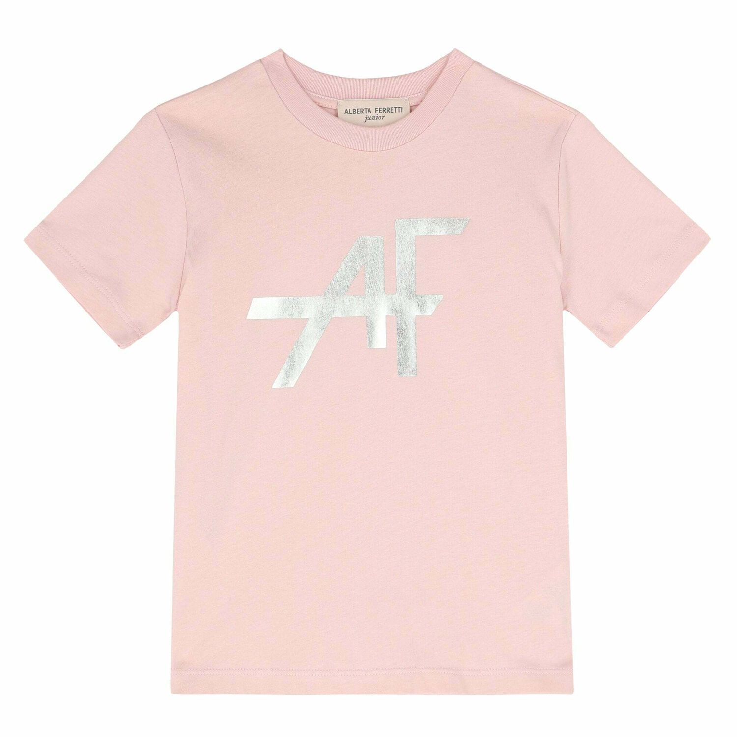 Girls Pink Logo T-Shirt, 1, hi-res