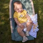 Baby Boys Yellow, White & Beige Shorts Set, 1, hi-res