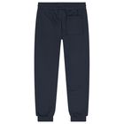 Boys Burgundy, White & Navy Blue Tracksuit Set (3 Piece), 1, hi-res