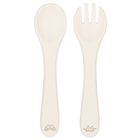 Ivory Logo & Star Silicone Baby Tableware Set , 1, hi-res