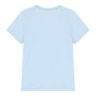 Baby Boys Blue Logo T-Shirt, 2, hi-res