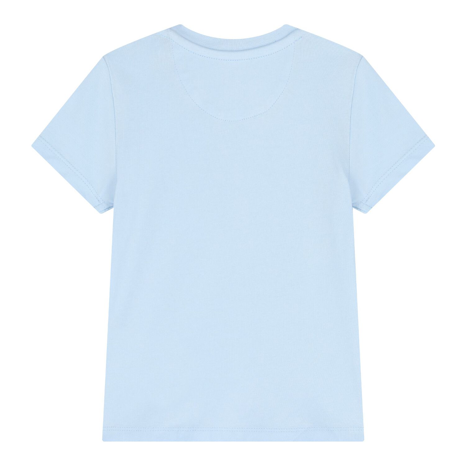 Baby Boys Blue Logo T-Shirt, 2, hi-res