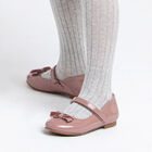 Girls Pink Ballerina Shoes, 1, hi-res