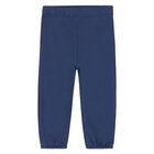 Baby Boys Navy Logo Tracksuit, 1, hi-res