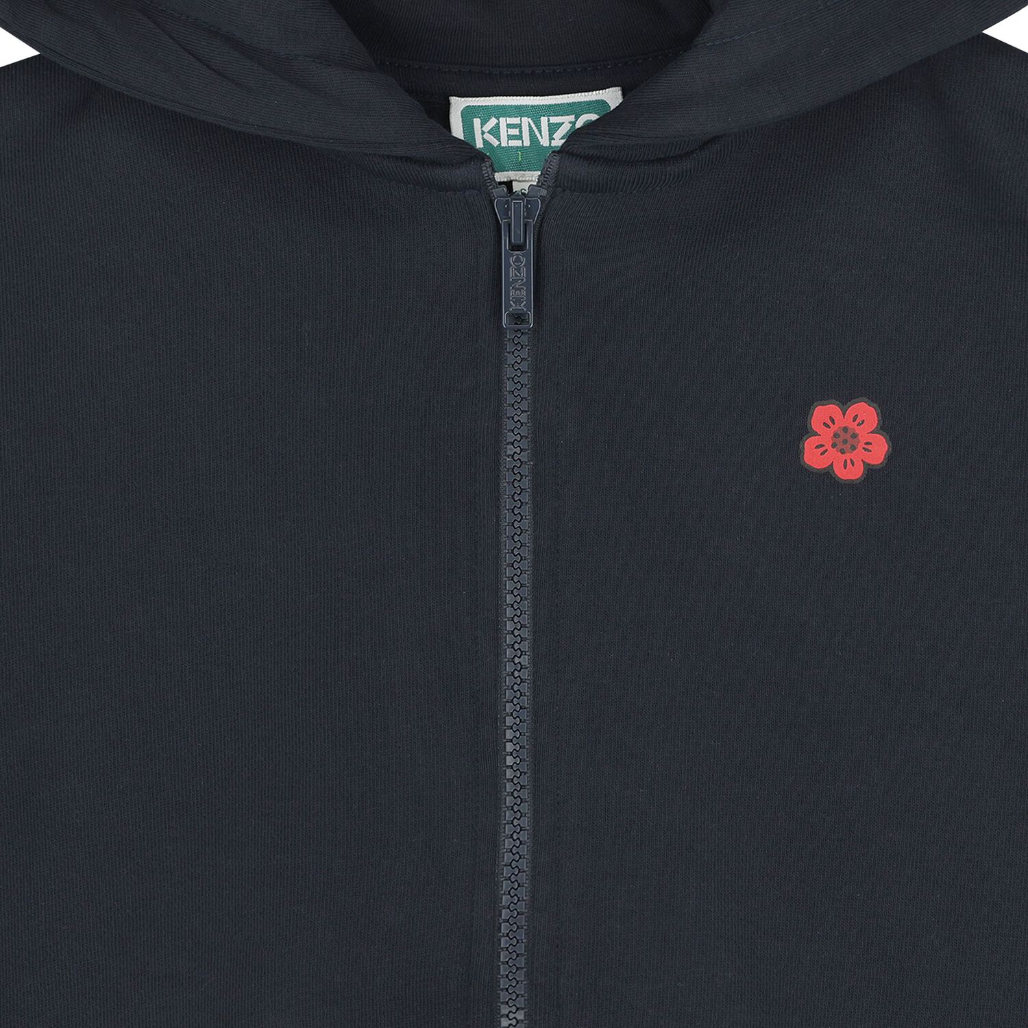 Girls Navy Blue Boke Flower Tracksuit, 1, hi-res