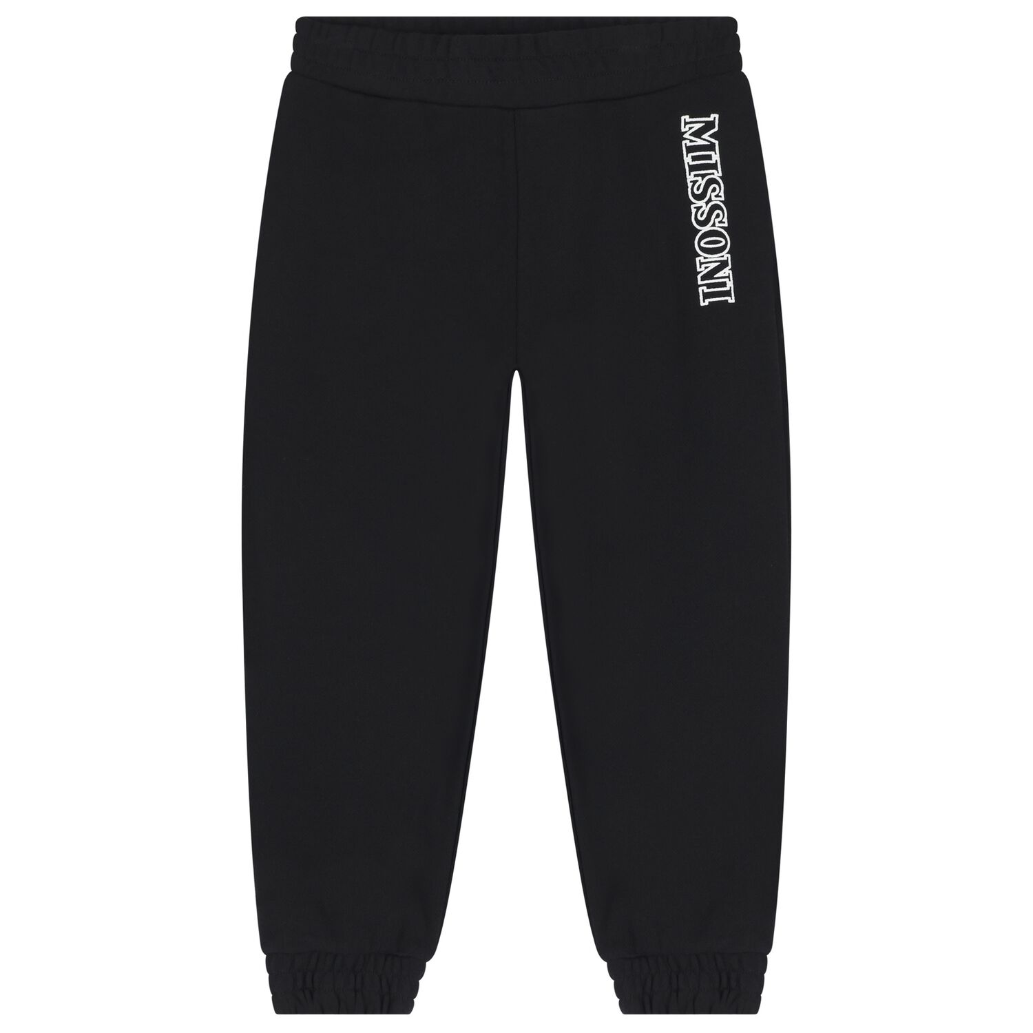Boys Black Logo Joggers, 1, hi-res
