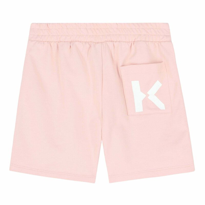 Girls Pink Logo Shorts, 1, hi-res image number null