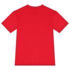 Boys Red & Black Marvel Shorts Set, 1, hi-res