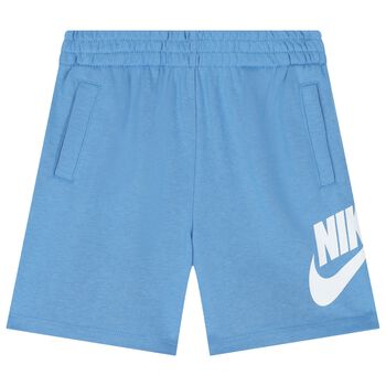 Blue Logo Shorts