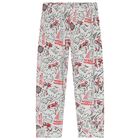 Boys Red & Grey Spiderman Pyjamas, 1, hi-res