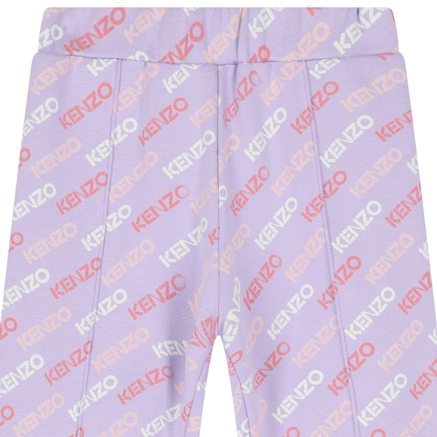 Girls Purple Logo Joggers, 1, hi-res