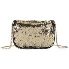 Girls Black & Gold Sequins Bag&nbsp;, 1, hi-res