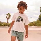 Boys Ivory Monster Truck T-Shirt, 1, hi-res