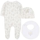 Ivory Logo Babygrow Gift Set, 1, hi-res