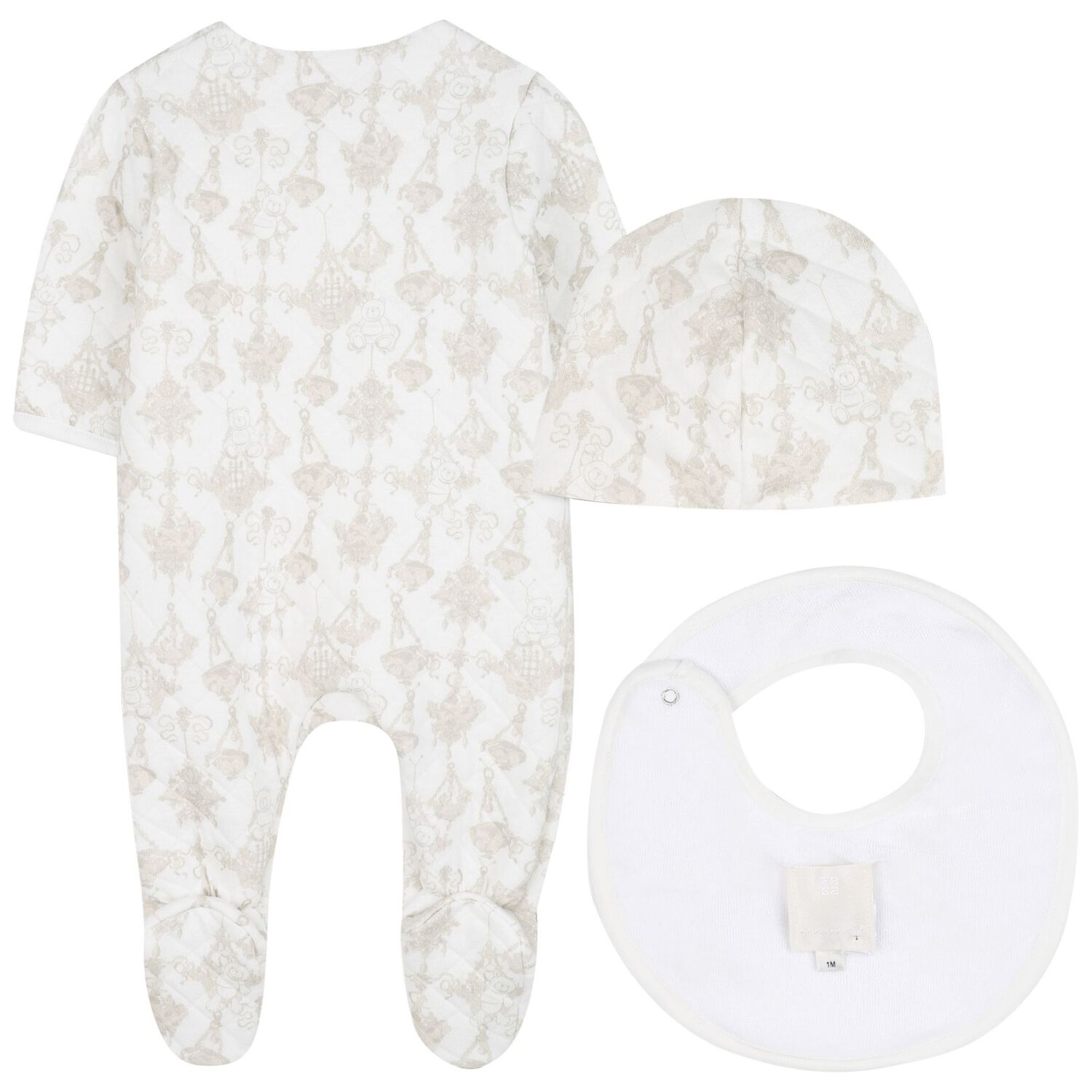 Ivory Logo Babygrow Gift Set, 1, hi-res image number null