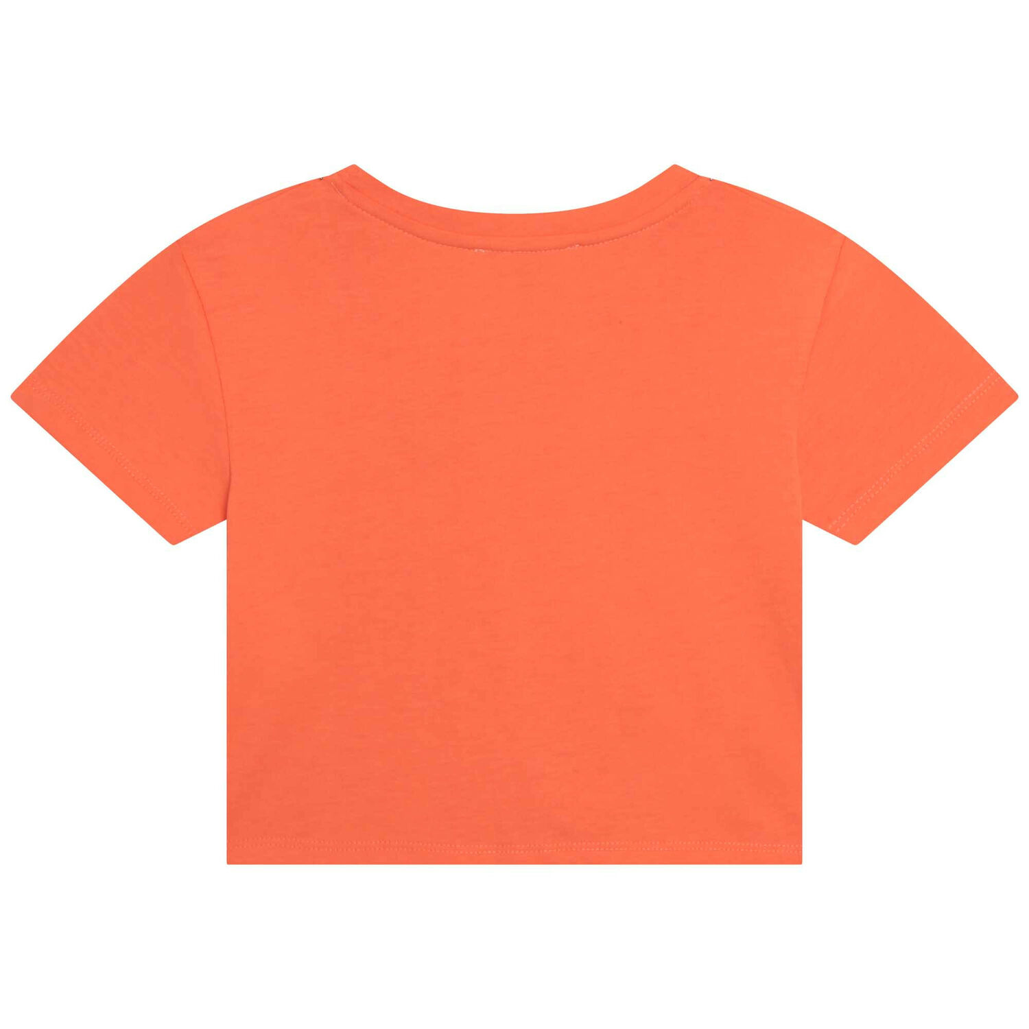 Girls Orange Logo T-Shirt, 2, hi-res image number null