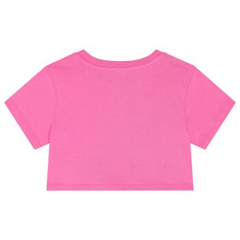 Girls Pink Logo T-Shirt