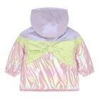 Younger Girls Lilac & Iridescent Pink Jacket, 1, hi-res