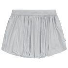 Girls Grey Rhinestones Skirt, 1, hi-res