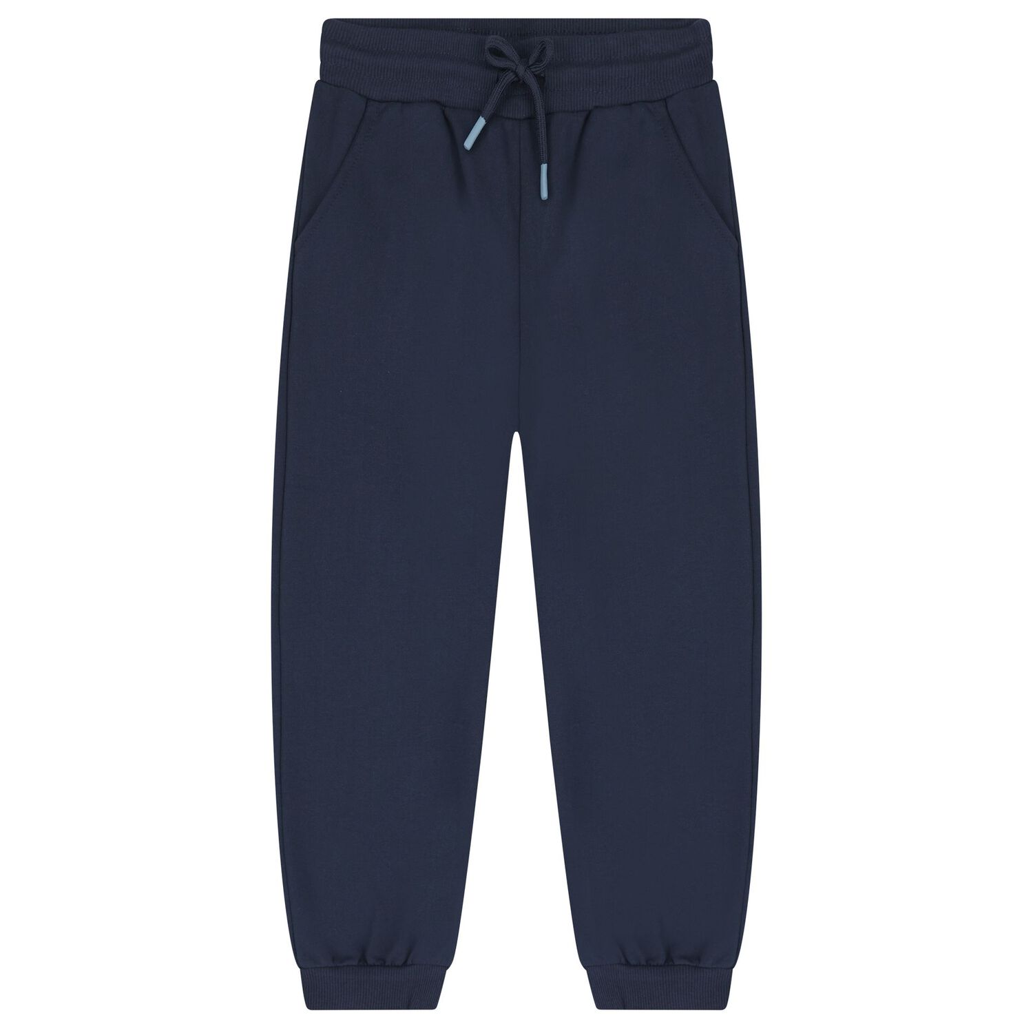 Boys Navy Blue & Blue Tracksuit, 2, hi-res