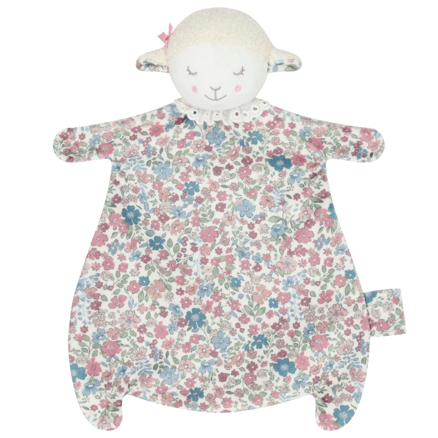 Ivory & Pink Sheep Doudou Comforter, 2, hi-res