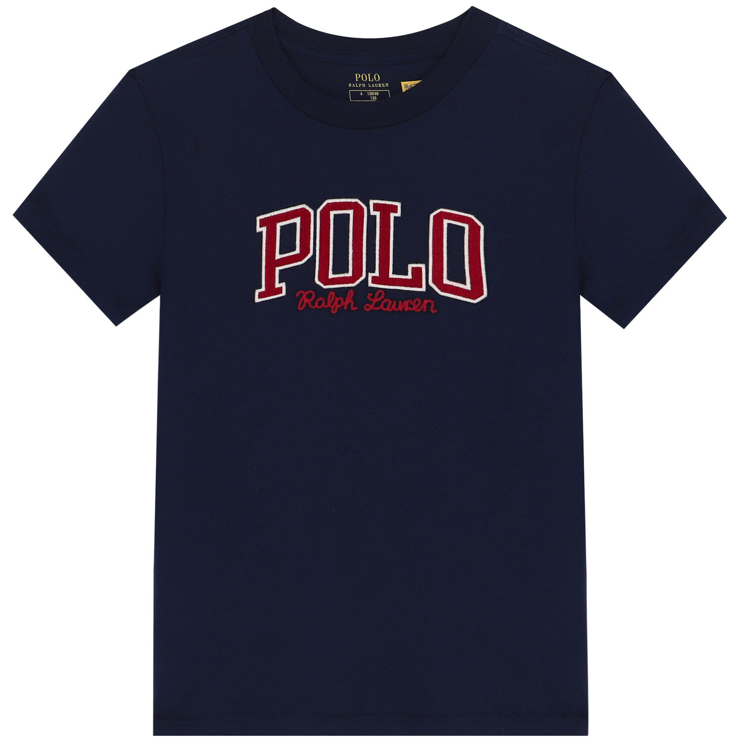 Boys Navy Logo T-Shirt, 1, hi-res
