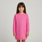 Girls Pink Choupette Dress, 1, hi-res