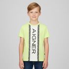 Boys Green Logo T-Shirt, 1, hi-res