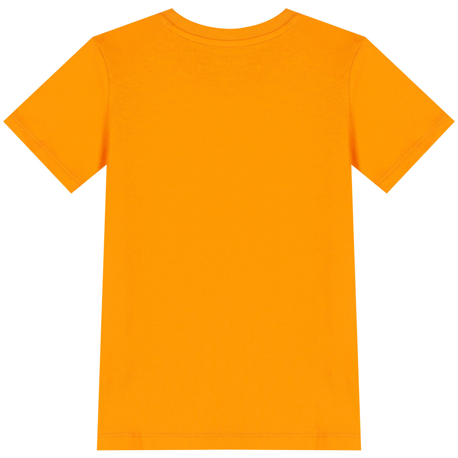 Boys Orange Teddy Bear Logo T-Shirt, 3, hi-res