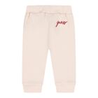 Baby Boys Beige Teddy Bear Tracksuit (3 Piece), 1, hi-res