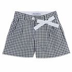 Girls Black & White Shorts, 1, hi-res