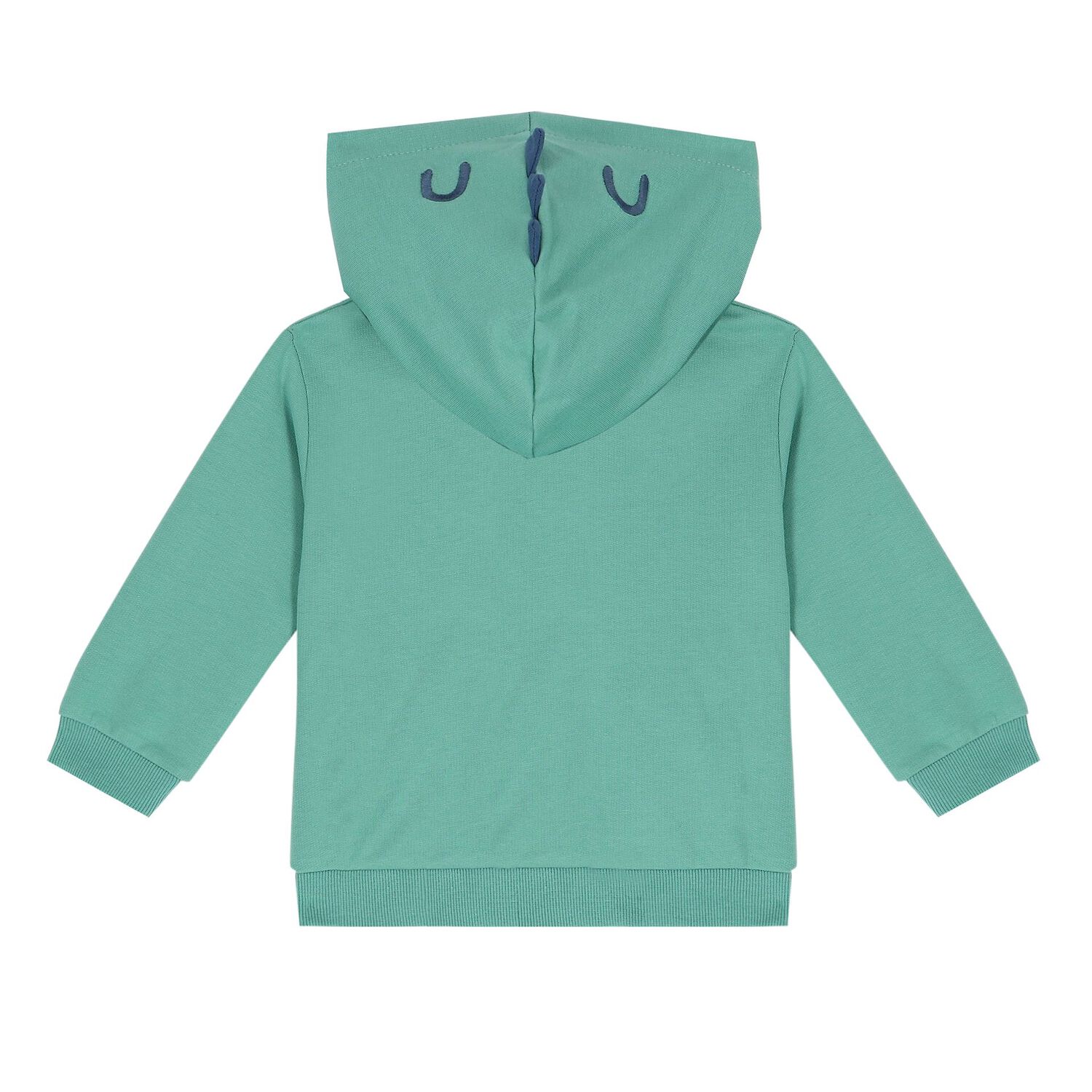 Younger Boys White, Aqua & Navy Blue Tracksuit, 1, hi-res image number null
