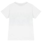 Boys White Zigzag T-Shirt, 1, hi-res