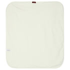 Baby Girls Ivory Logo Blanket, 2, hi-res