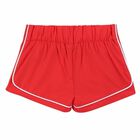Girls Red & White Shorts, 1, hi-res