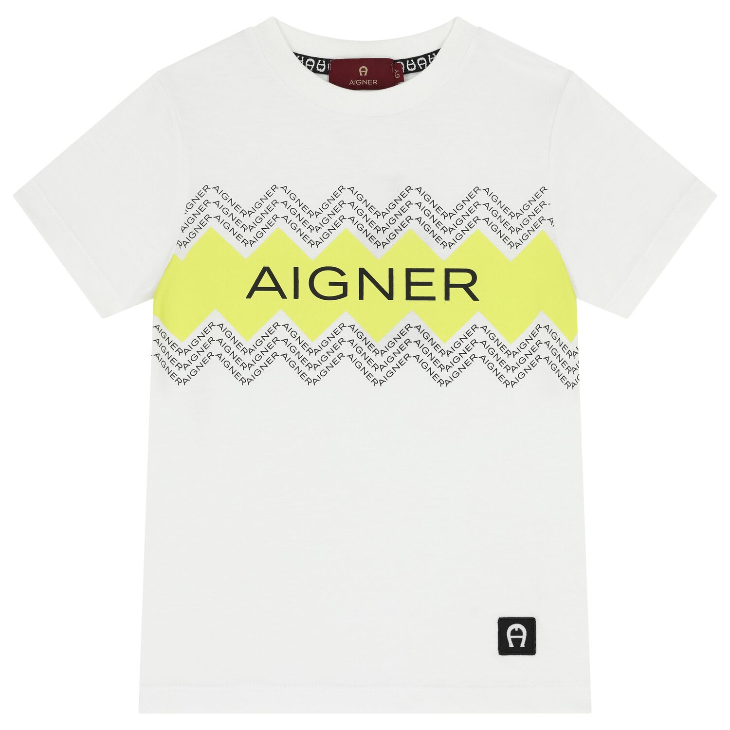 Boys White Logo T-Shirt, 1, hi-res image number null