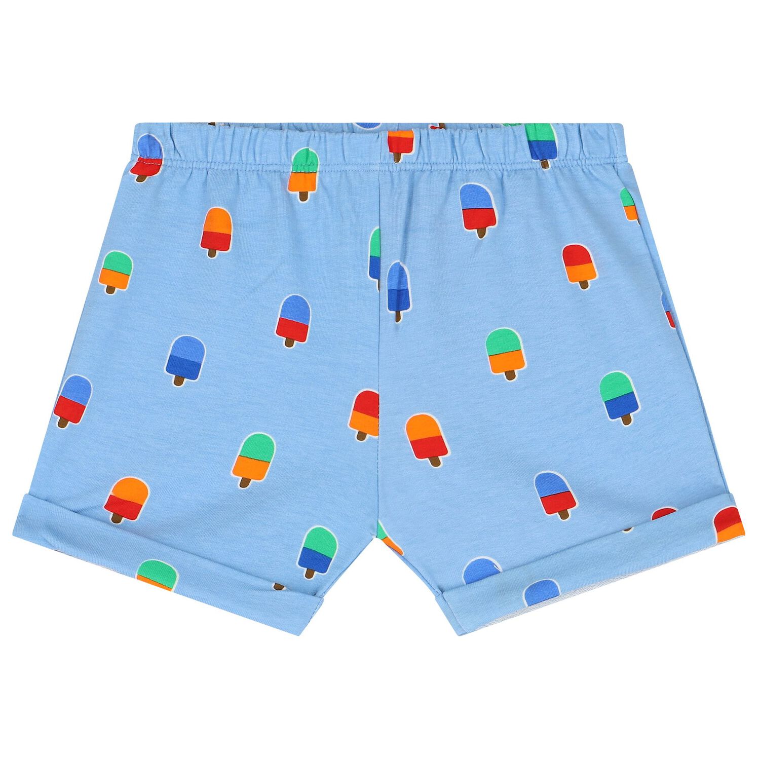 Baby Boys Red & Blue Shorts Set, 1, hi-res