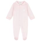 Baby Girls Pink Teddy Bear Babygrow Gift Set, 3, hi-res