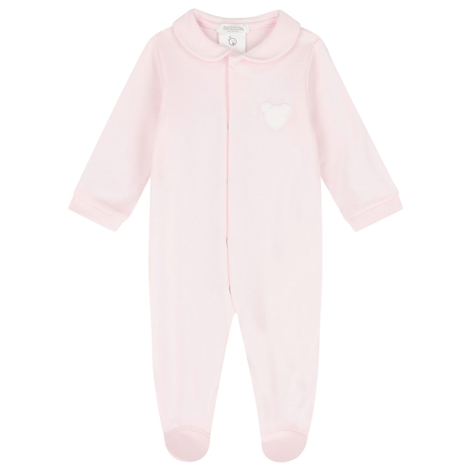 Baby Girls Pink Teddy Bear Babygrow Gift Set, 3, hi-res