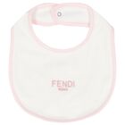 Baby Girls White & Pink Logo Babygrow Gift Set, 1, hi-res