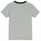 Boys Grey Logo T-Shirt, 1, hi-res