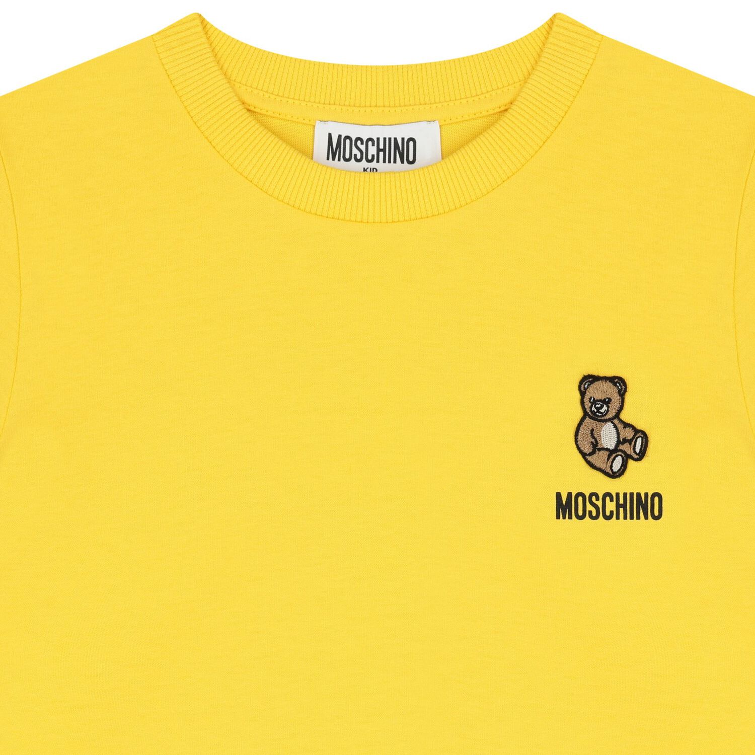 Yellow Teddy Bear Logo T-Shirt, 2, hi-res